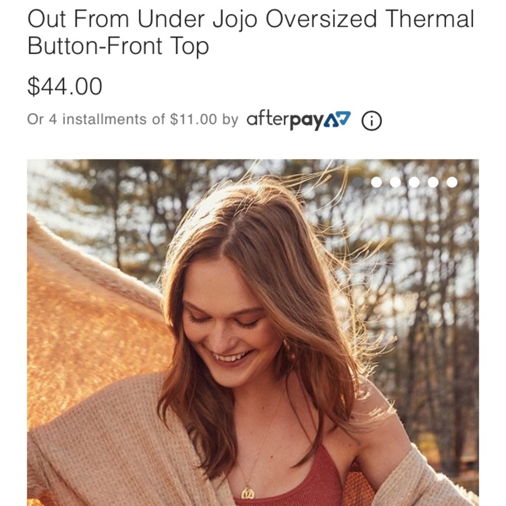 Cute oversized thermal